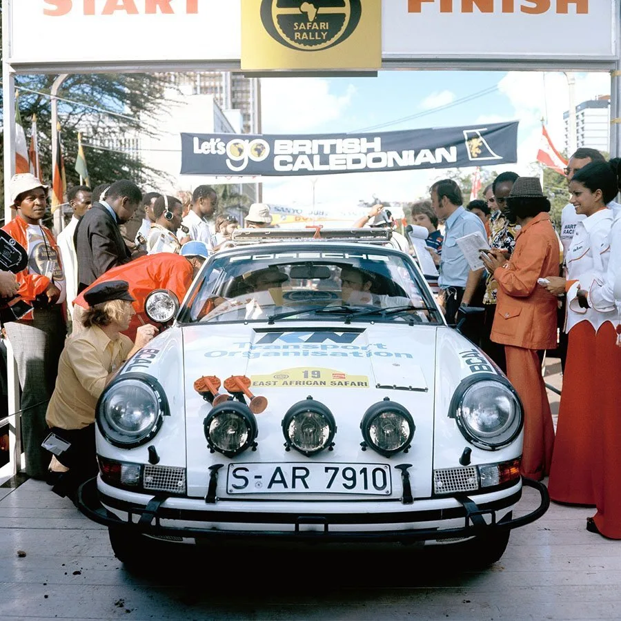 East African Safari Rally 1974